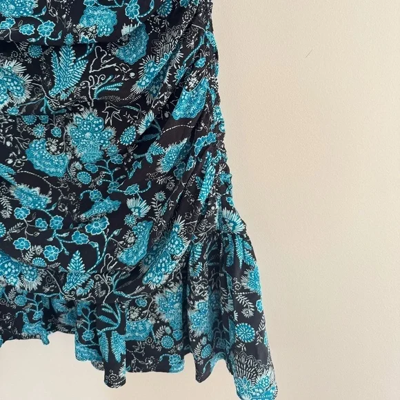 Tanya Taylor Raven Floral Silk Mini Dress sz 10 - Picture 5 of 6